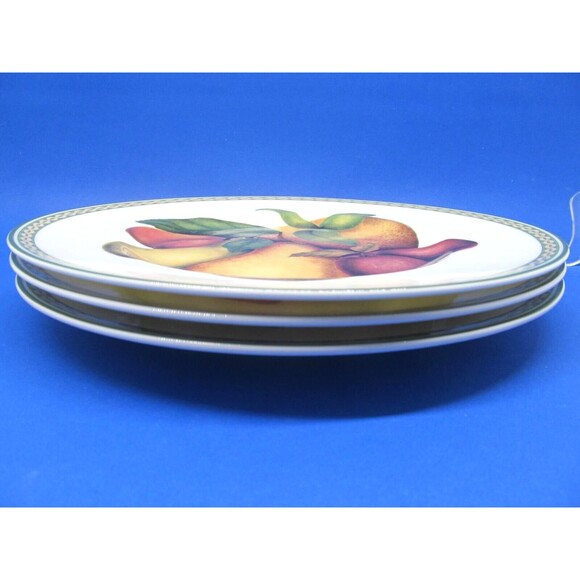 Fitz & Floyd Belle Classique Bone China  9-1/4" Salad Plates New set of 3 - Picture 16 of 16